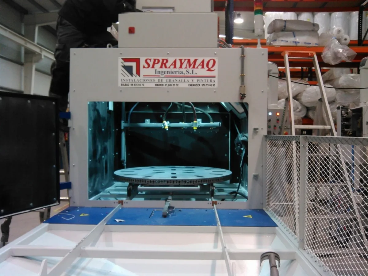 Mantenimiento de filtros en cabinas de pintura